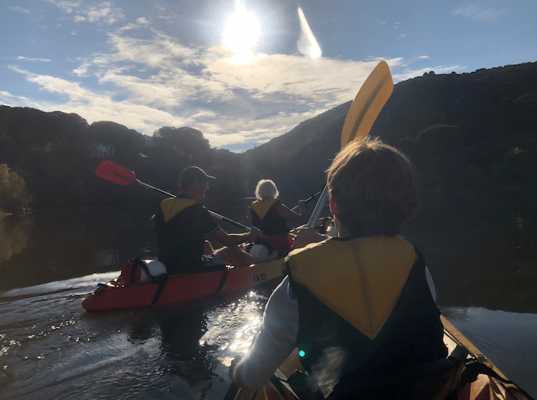 Kayaking in Madrid with Dreampeaks. Water sports in Madrid