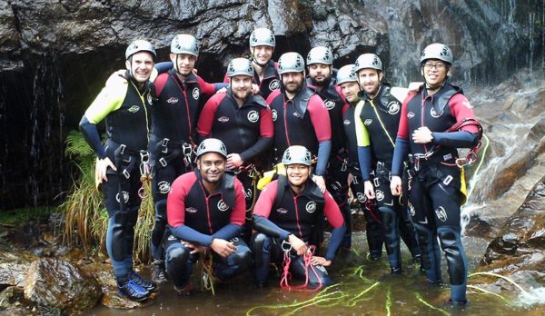 Canyoning in Madrid. Outdoor Activities and Adventure in Madrid with Dreampeaks.