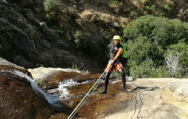 Canyoning in Madrid with Dreampeaks