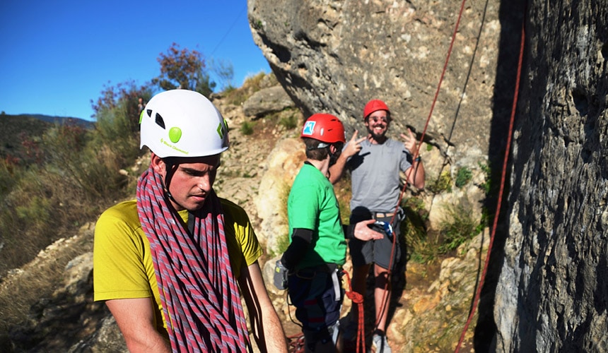 Rock Climbing in Madrid with Dreampeaks