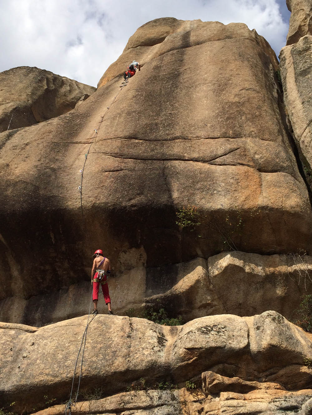 Aid Climbing in La Pedriza with Dreampeaks