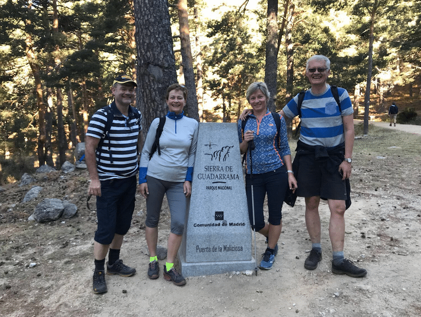 Hiking in Madrid with Dreampeaks. Hiking in La Pedriza and Guadarrama national park