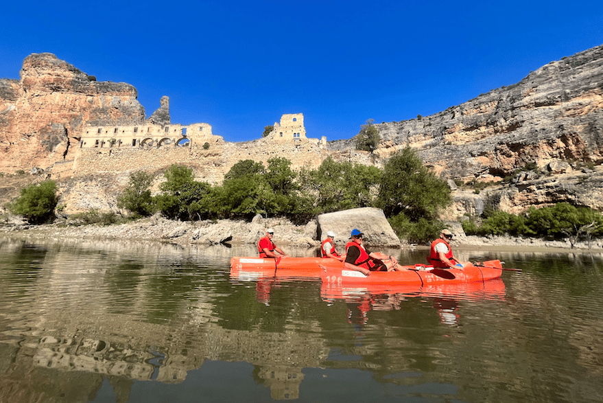 kayaking in Madrid. Kayaking in Segovia. Outdoor Adventures in Madrid.